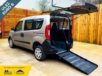 Fiat Doblo 3 Seat Wheelchair Accessible Disabled Access Vehicle WAV