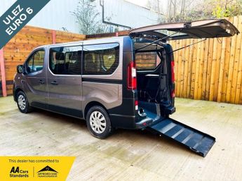 Renault Trafic 5 Seat Auto Wheelchair Accessible Disabled Access Vehicle WAV