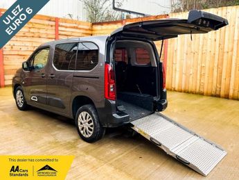 Citroen Berlingo 3 Seat Wheelchair Accessible Disabled Access Vehicle WAV
