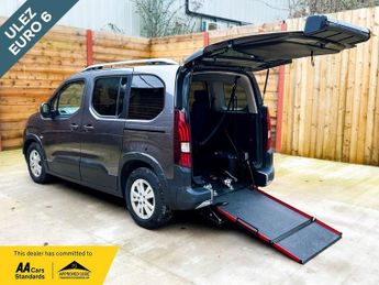 Peugeot Rifter 4 Seat Auto Wheelchair Accessible Disabled Access Vehicle WAV