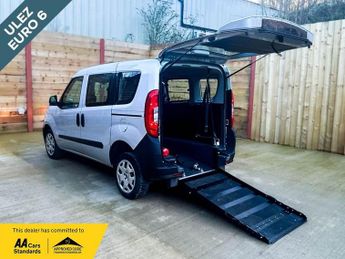 Fiat Doblo 3 Seat Wheelchair Accessible Disabled Access Vehicle WAV