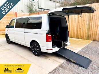 Volkswagen Transporter LWB 6 Seat Auto Wheelchair Accessible Disabled Access Vehicle WA