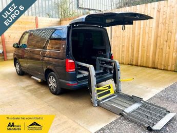 Volkswagen Transporter 4 Seat Auto Wheelchair Accessible Disabled Access Vehicle WAV