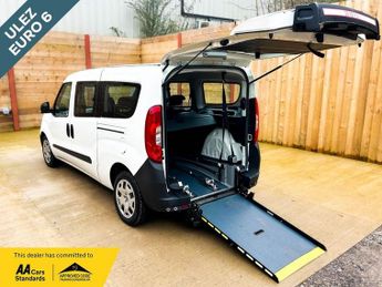 Fiat Doblo L2 LWB 5 Seat Wheelchair Accessible Disabled Access Vehicle WAV