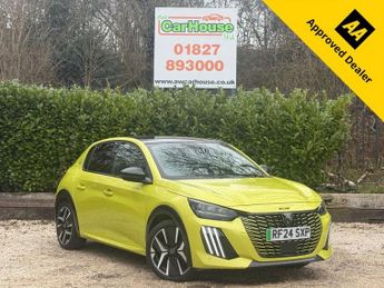 PEUGEOT E-208 50kWh GT Hatchback 5dr Electric Auto (7.4kW Charger) (136 ps)