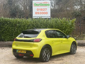 PEUGEOT E-208 50kWh GT Hatchback 5dr Electric Auto 