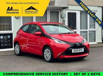 TOYOTA AYGO 1.0 VVT-i x-play Hatchback 5dr Petrol x-shift Euro 6 (71 ps)