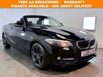 BMW 218 1.5 218i Sport Convertible 2dr Petrol Manual Euro 6 (s/s) (136 p