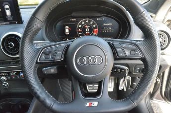 AUDI S3 2.0 TFSI Sportback 5dr Petrol S Tronic quattro Euro 6 (s/s) (300