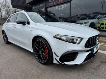 MERCEDES-BENZ A-CLASS 2.0 A45 AMG S Plus Hatchback 5dr Petrol 8G-DCT 4MATIC+ Euro 6 (s