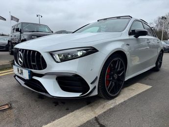 MERCEDES-BENZ A-CLASS 2.0 A45 AMG S Plus Hatchback 5dr Petrol 8G-DCT 4MATIC+ Euro 6 (s