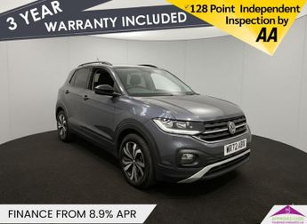 Volkswagen T-Cross 1.0 TSI Black Edition SUV 5dr Petrol Manual Euro 6 (s/s) (110 ps