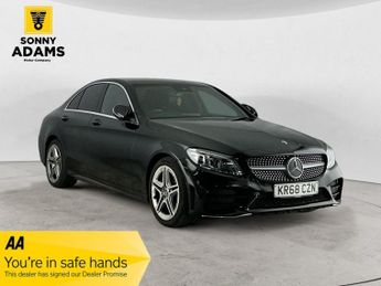 Mercedes C Class 1.5 C200 MHEV EQ Boost AMG Line (Premium) Saloon 4dr Petrol G-Tr
