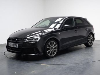AUDI A3 1.5 TFSI CoD 35 Black Edition Sportback 5dr Petrol S Tronic Euro
