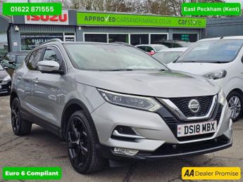 Nissan Qashqai Silver 1.2 DIG-T Tekna Euro 6 SUV, 53,500 miles, ULEZ compliant,