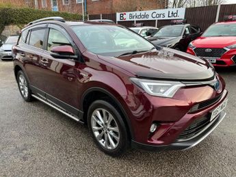 TOYOTA RAV4 2.5 VVT-h Excel SUV 5dr Petrol Hybrid CVT 4WD Auto Euro 6 (s/s) 