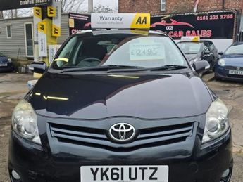 TOYOTA AURIS 1.6 V-Matic SR Hatchback 5dr Petrol Manual Euro 5 (132 ps)