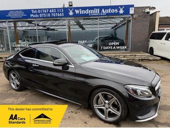 Mercedes C Class 2.1 C250d AMG Line (Premium Plus) Coupe 2dr Diesel G-Tronic+ Eur