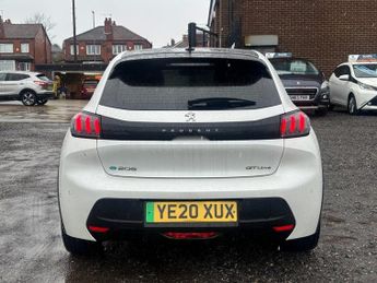 PEUGEOT E-208 50kWh GT Line Hatchback 5 Door Electric Automatic White 1 Former