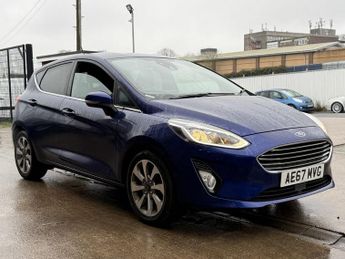 Ford Fiesta 1.1 Ti-VCT Zetec Hatchback 5 Door Petrol Manual Blue Euro 6 NEW 