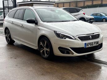 Peugeot 308 2.0 BlueHDi GT Line Estate 5 Door Diesel Manual White Euro 6 1 F