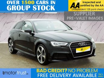 AUDI A3 2.0 TFSI S line Hatchback 3dr Petrol S Tronic Euro 6 (s/s) (190 