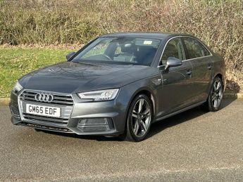 Audi A4 2.0 TFSI S line Saloon 4dr Petrol Manual Euro 6 (s/s) (190 ps)