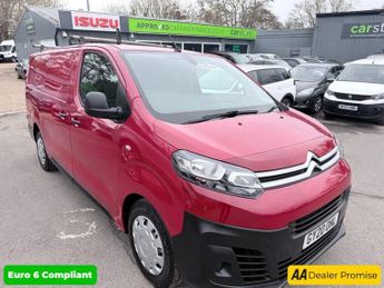 Citroen Dispatch Red 2.0 BlueHDi Euro 6 panel van, 68,400 miles, ULEZ compliant, 