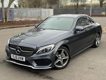 MERCEDES-BENZ C-CLASS 2.1 C220d AMG Line Saloon 4dr Diesel 7G-Tronic+ Euro 6 (s/s) (17