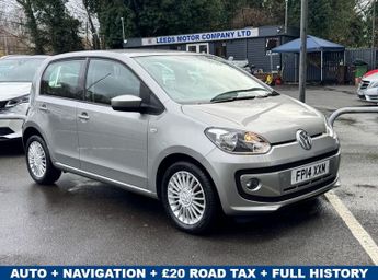 VOLKSWAGEN UP! 1.0 High up! Hatchback 5dr Petrol ASG Euro 5 (75 ps) Navigation