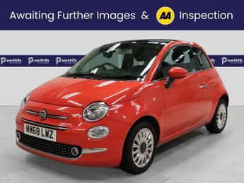 Fiat 500 1.2 Lounge Hatchback 3dr Petrol Manual Euro 6 (s/s) (70 bhp) - A