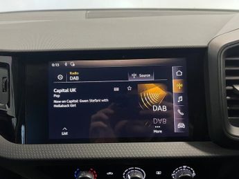 AUDI A1 1.0 TFSI 25 Technik Sportback 5dr Petrol S Tronic Euro 6 (s/s) (
