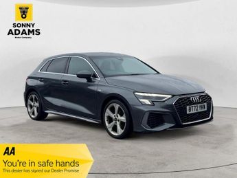 Audi A3 1.0 TFSI 30 S line Sportback 5dr Petrol Manual Euro 6 (s/s) (110