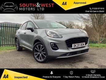 FORD PUMA 1.0T EcoBoost MHEV Titanium SUV 5dr Petrol Manual Euro 6 (s/s) (