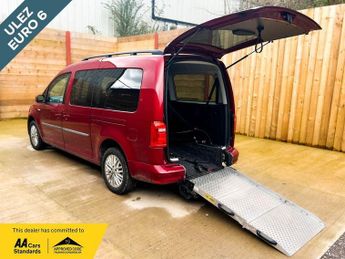 Volkswagen Caddy 5 Seat Auto Wheelchair Accessible Disabled Access Vehicle WAV