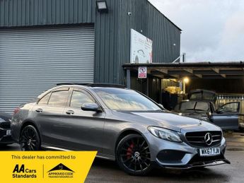Mercedes C Class 2.1 C220d AMG Line (Premium) Saloon 4dr Diesel G-Tronic+ 4MATIC 