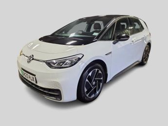 VOLKSWAGEN ID.3 Pro 58kWh Life Hatchback 5dr Electric Auto (145 ps)