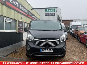 Vauxhall Vivaro 1.6 CDTi 2900 BiTurbo ecoTEC Limited Edition Nav Panel Van 5dr D