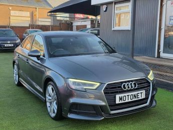 Audi A3 2.0 TDI S line Saloon 4dr Diesel S Tronic AUTOMATIC 6Spd Euro 6 