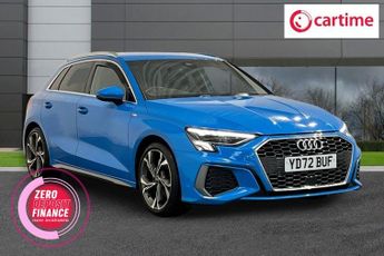 Audi A3 1.0 TFSI 30 S line Sportback 5dr Petrol S Tronic Euro 6 (s/s) (1