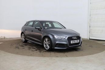 Audi A3 2.0 TDI S line Sportback 5dr Diesel Manual Euro 6 (s/s) (150 ps)