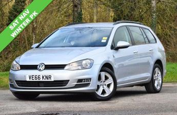 VOLKSWAGEN GOLF 1.6 TDI BlueMotion Tech Match Edition Estate 5dr Diesel Manual E
