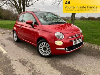 Fiat 500 1.2 Lounge Hatchback 3dr Petrol Manual Euro 6 (s/s) (69 bhp)
