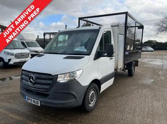 MERCEDES-BENZ SPRINTER 2.1 314 CDI AUTOMATIC CAGED TIPPER + TOOL POD  2dr Diesel AUTOMA
