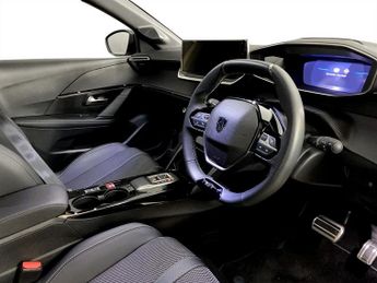 PEUGEOT E-208 51kWh GT Hatchback 5dr Electric Auto (7.4kW Charger) (156 ps)