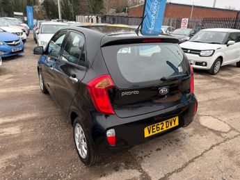 KIA PICANTO 1.25 2 Hatchback 5dr Petrol Auto Euro 5 (84 bhp)