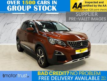 PEUGEOT 3008 1.2 PureTech GPF Allure SUV 5dr Petrol EAT Euro 6 (s/s) (130 ps)