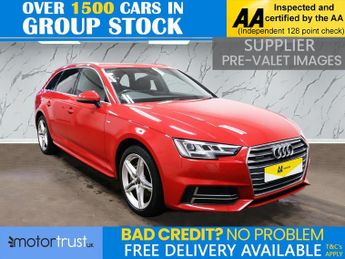 Audi A4 2.0 TDI S line Estate 5dr Diesel S Tronic quattro Euro 6 (s/s) (