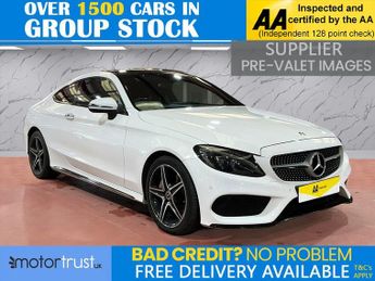 Mercedes C Class 2.1 C220d AMG Line (Premium) Coupe 2dr Diesel G-Tronic+ Euro 6 (