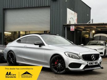 Mercedes C Class 2.0 C200 AMG Line (Premium) Coupe 2dr Petrol G-Tronic+ Euro 6 (s